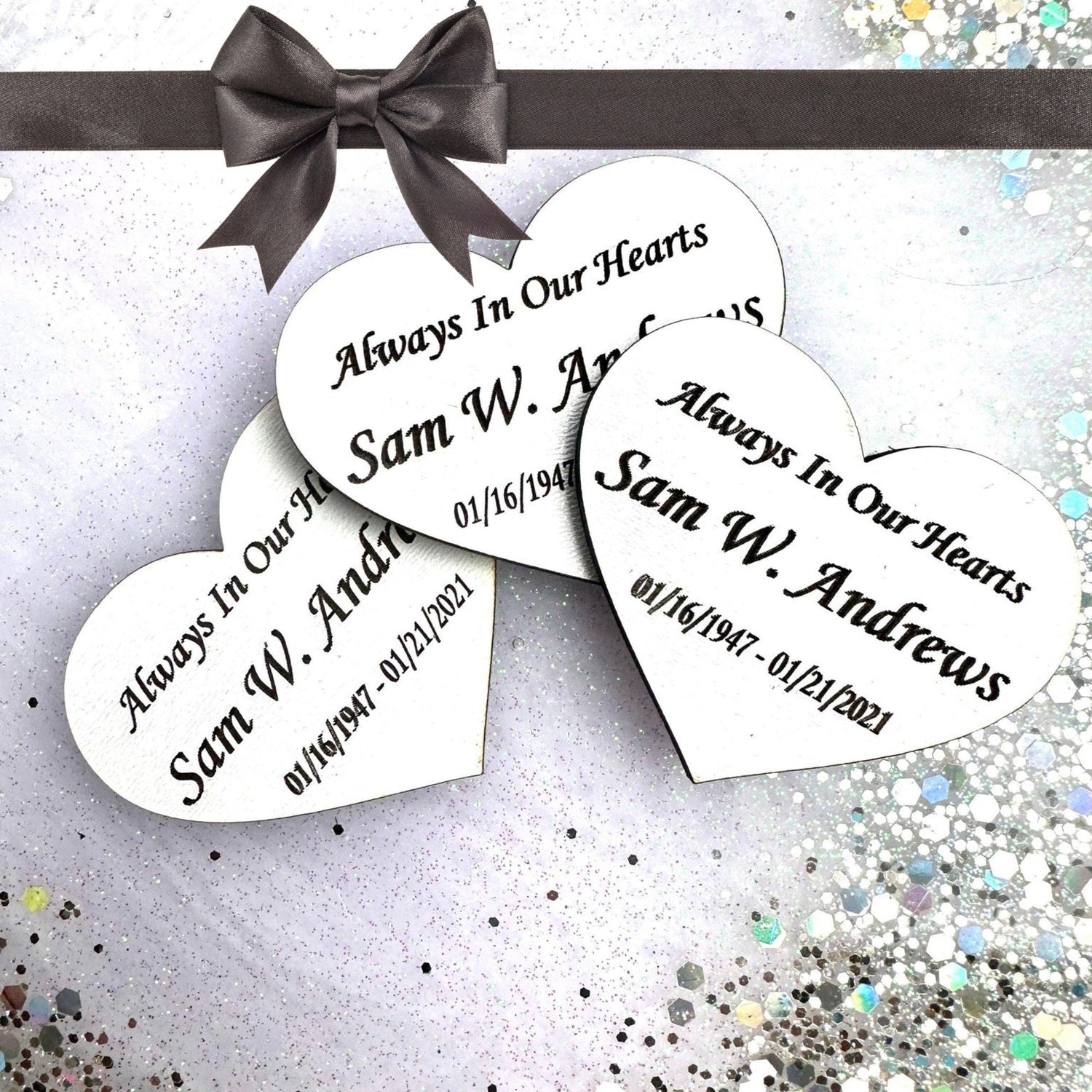 Celebration of Life Memorial Keepsake Tokens