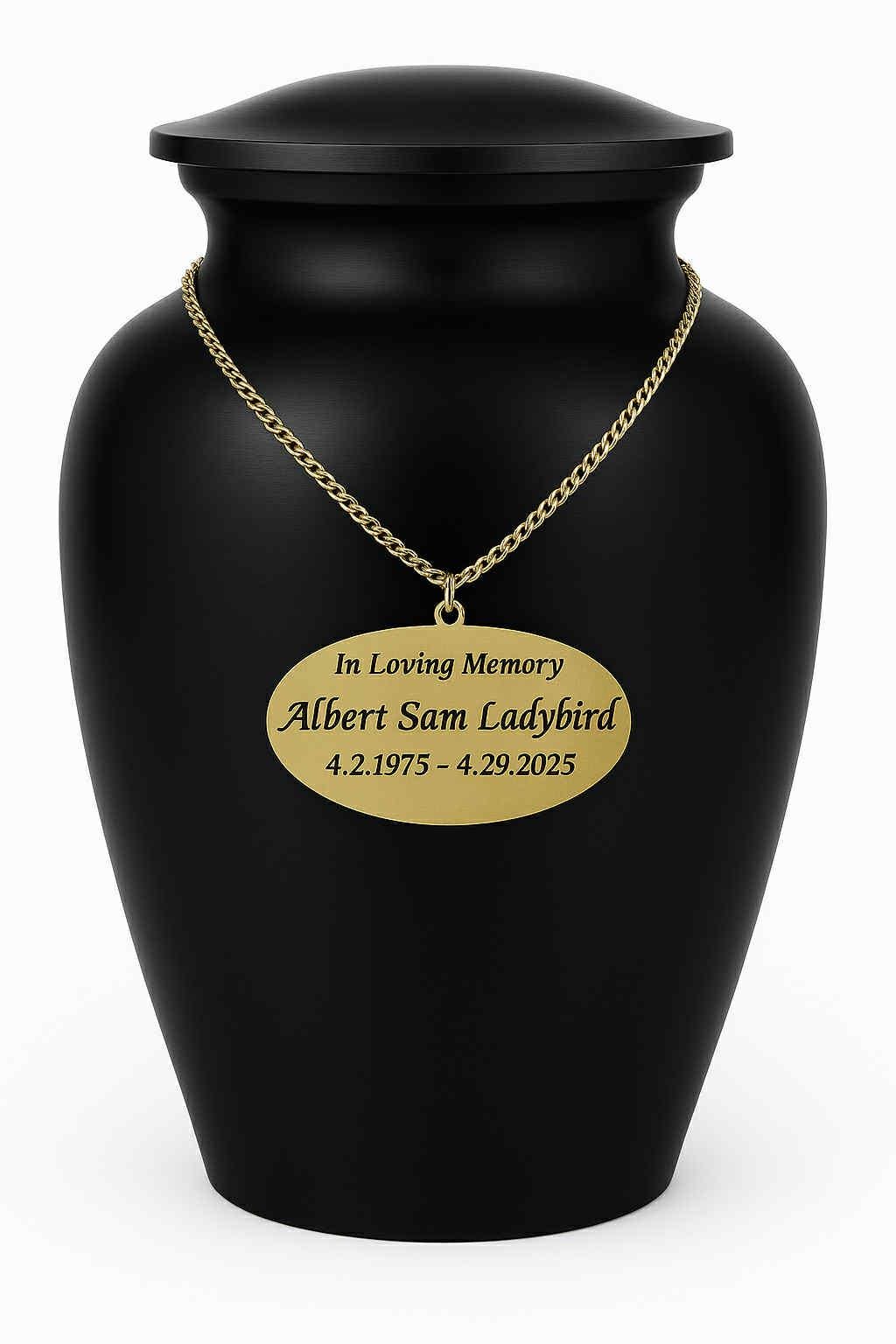 Urn Plaques and Name tags