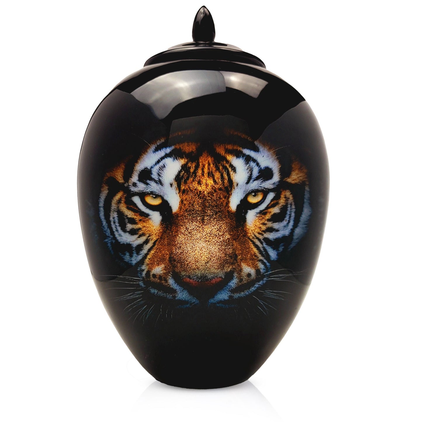 Tiger Cremation Urn for Adult Ashes: Wildlife Memorial, Large/XL