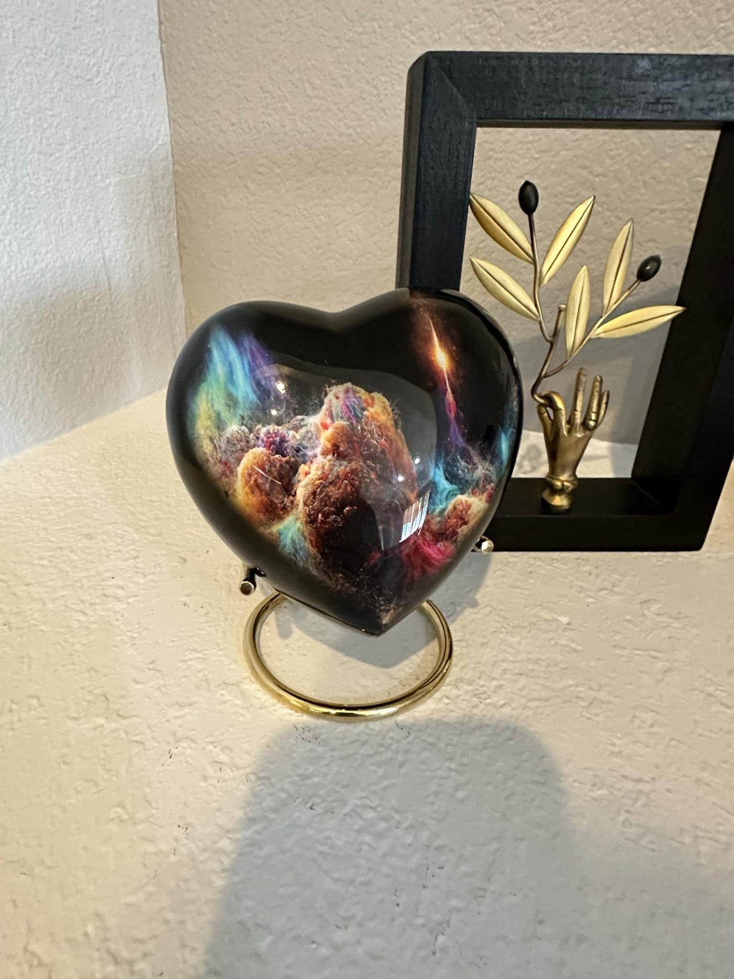 Nebula Cloud Urn for Human Ashes: Galaxy Space Memorial